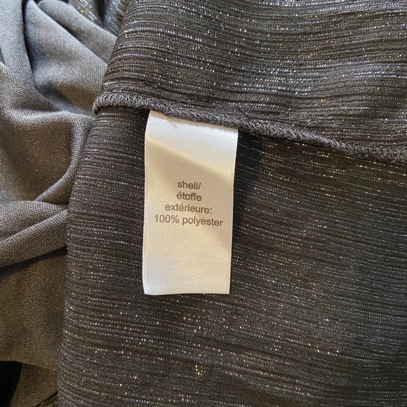 Studio Y Shimmer Flutter Sleeve Dress - Picture 7 of 8